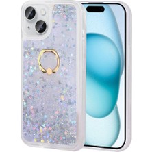 Teknook iPhone 15 Plus Kılıf Zore Milce Kılıf - Gümüş