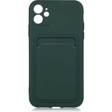Teknook iPhone 12 Kılıf ​​zore Ofix Kılıf - Koyu Yeşil