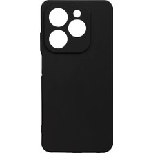 Teknook Infinix Hot 40I Kılıf Zore Biye Silikon - Siyah