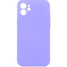Teknook iPhone 12 Kılıf Zore Lsr Lansman Kılıf - Lila