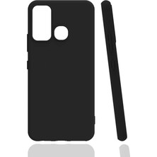 Teknook Infinix Hot 9 Kılıf Zore Biye Silikon - Siyah