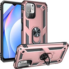 Teknook Xiaomi Poco M3 Pro Kılıf Zore Vega Kılıf - Rose Gold