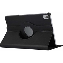 Teknook Lenovo Tab P11 Pro 11.2" 2.nesil Zore Dönebilen Standlı Kılıf - Siyah