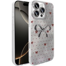 Teknook iPhone 16 Pro Kılıf Kamera Korumalı Figürlü Zore Ponti Silikon Kılıf - Açık Mavi