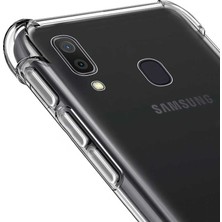 Teknook Galaxy A01 Kılıf Zore Nitro Anti Shock Silikon - Renksiz