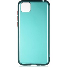 Teknook Huawei Y5P Kılıf Zore Bistro Kılıf - Koyu Yeşil