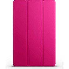 Teknook Galaxy Tab S8 Ultra SM-X900 Zore Smart Cover Standlı 1-1 Kılıf - Pembe