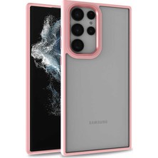Teknook Galaxy S22 Ultra Kılıf Zore Flora Kılıf - Rose Gold