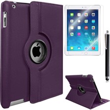 Teknook iPad Mini 2-3 Zore Dönebilen Standlı Kılıf - Mor
