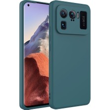 Teknook Xiaomi Mi 11 Ultra Kılıf Zore Mara Lansman Kılıf - Koyu Yeşil