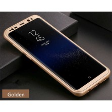 Teknook Galaxy S8 Kılıf Zore 360 Silikon Kılıf - Gold