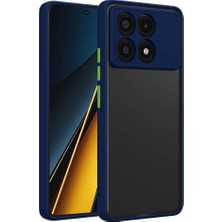 Teknook Xiaomi Poco X6 Pro Kılıf Zore Hux Kılıf - Lacivert