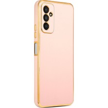Teknook Galaxy M13 Kılıf Zore Bark Kılıf - Rose Gold