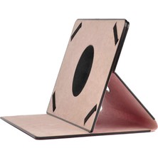 Teknook Zore Unik Universal 11 Inç Dönebilen Standlı Kılıf - Rose Gold