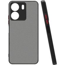Teknook Xiaomi Poco C65 Kılıf Zore Hux Kılıf - Siyah
