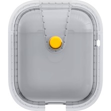 Teknook Airpods Zore Airbag 33 Darbelere Karşı Dayanıklı Magnetik Kılıf - Gri