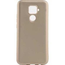 Teknook Huawei Mate 30 Lite Kılıf Zore Premier Silikon Kılıf - Gold