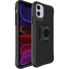 Teknook iPhone 11 Kılıf Zore Timo Kılıf - Siyah