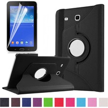 Teknook Galaxy Tab 3 Lite 7.0 T110 Zore Dönebilen Standlı Kılıf - Siyah