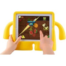 Teknook Galaxy Tab A T590 Zore Ibuy Standlı Tablet Kılıf - Sarı