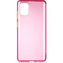 Teknook Galaxy A71 Kılıf Zore Bistro Kılıf - Pembe