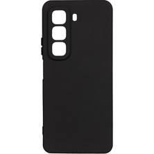 Teknook Infinix Hot 50 4g Kılıf Zore Biye Silikon - Siyah
