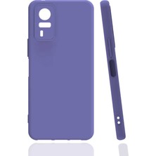 Teknook Vivo Y51 Kılıf Zore Biye Silikon - Lila