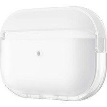 Teknook Airpods 3. Nesil Zore Airbag 36 Darbelere Karşı Dayanıklı Kılıf - Şeffaf-Beyaz