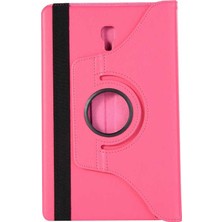 Teknook Galaxy Tab A T590 Zore Dönebilen Standlı Kılıf - Pembe Koyu