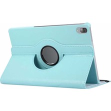 Teknook Lenovo Tab P11 Pro 11.2" 2.nesil Zore Dönebilen Standlı Kılıf - Mavi