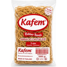 Barışkan Ambalaj Lastiği 180 x 3 mm Kafem  1000 Gram