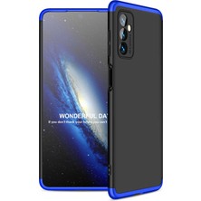Teknook Galaxy M52 Kılıf Zore Ays Kılıf - Siyah-Mavi