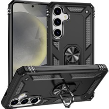 Teknook Galaxy S25 Kılıf Zore Vega Kılıf - Siyah