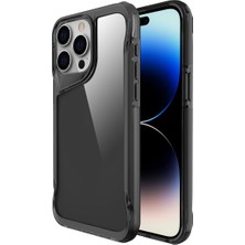 Teknook iPhone 15 Pro Kılıf Zore T-Max Kılıf - Koyu Gri