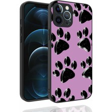 Teknook iPhone 12 Pro Max Kılıf Desenli Kamera Korumalı Parlak Zore Nora Kılıf - No3