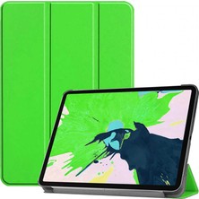 Teknook iPad Pro 11 2020 (2.nesil) Zore Smart Cover Standlı 1-1 Kılıf - Yeşil