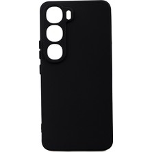 Teknook Vivo V40 Lite Kılıf Zore Biye Silikon - Siyah