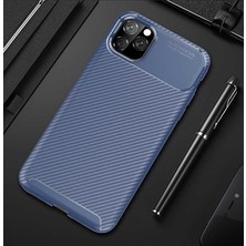 Teknook iPhone 11 Pro Max Kılıf Zore Negro Silikon Kılıf - Lacivert