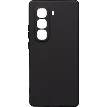 Teknook Infinix Hot 50 Pro Plus 4g Kılıf Zore Biye Silikon - Siyah
