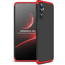 Teknook Galaxy M23 Kılıf Zore Ays Kılıf - Siyah-Kırmızı