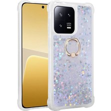 Teknook Xiaomi Mi 13 Pro Kılıf Zore Milce Kılıf - Gümüş
