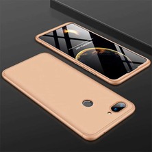 Teknook Xiaomi Mi 8 Lite Kılıf Zore Ays Kılıf - Gold