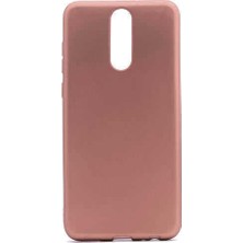 Teknook Huawei Mate 10 Lite Kılıf Zore Premier Silikon Kılıf - Rose Gold