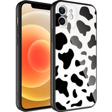 Teknook iPhone 12 Kılıf Kamera Korumalı Desenli Sert Silikon Zore Epoksi Kılıf - No7