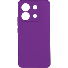Teknook Xiaomi Redmi Note 13 Pro 5g Kılıf Zore Biye Silikon - Mor