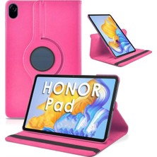 Teknook Huawei Honor Pad X8 Pro 11.5' Zore Dönebilen Standlı Kılıf - Pembe Koyu