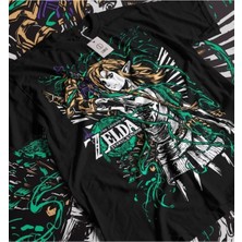 L'eivor The Legend Of Zelda Baskılı Pamuk T-Shirt