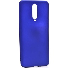 Teknook Oppo RX17 Pro Kılıf Zore Premier Silikon Kılıf - Saks Mavi