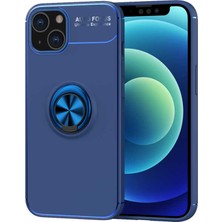 Teknook iPhone 13 Mini Kılıf Zore Ravel Silikon Kılıf - Mavi