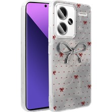 Teknook Xiaomi Redmi Note 13 Pro Plus 5g Kılıf Kamera Korumalı Figürlü Zore Ponti Silikon Kılıf - Açık Mavi
